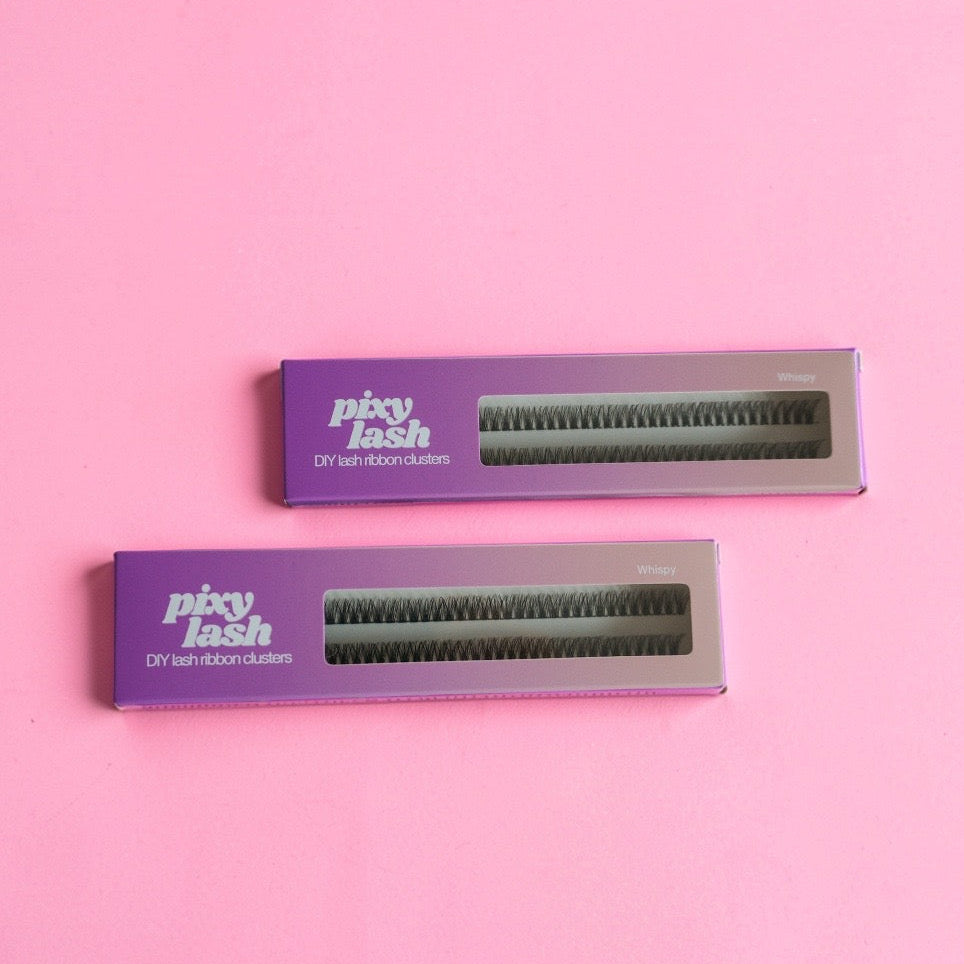 Whispy lash clusters